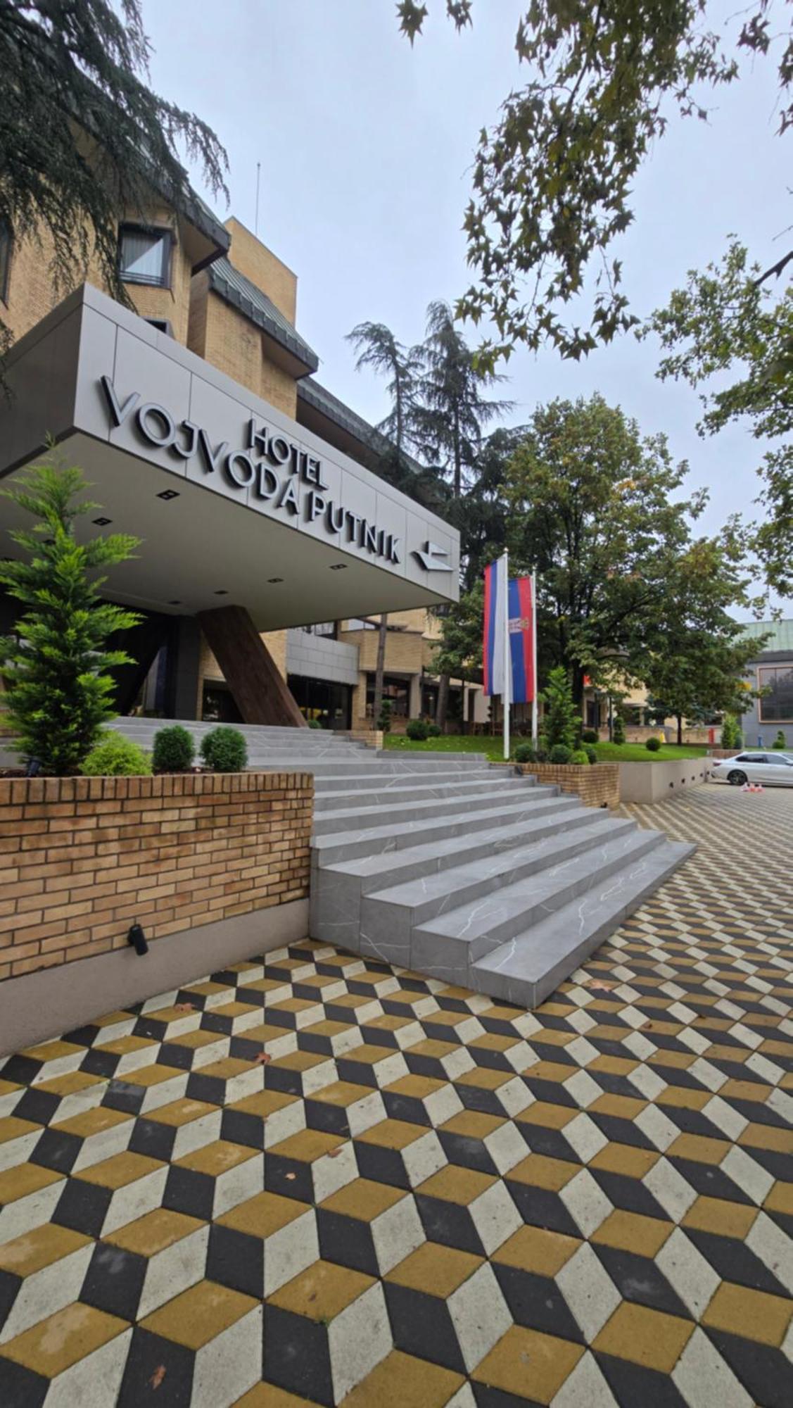 Hotel Vojvoda Putnik Vranje Exteriör bild